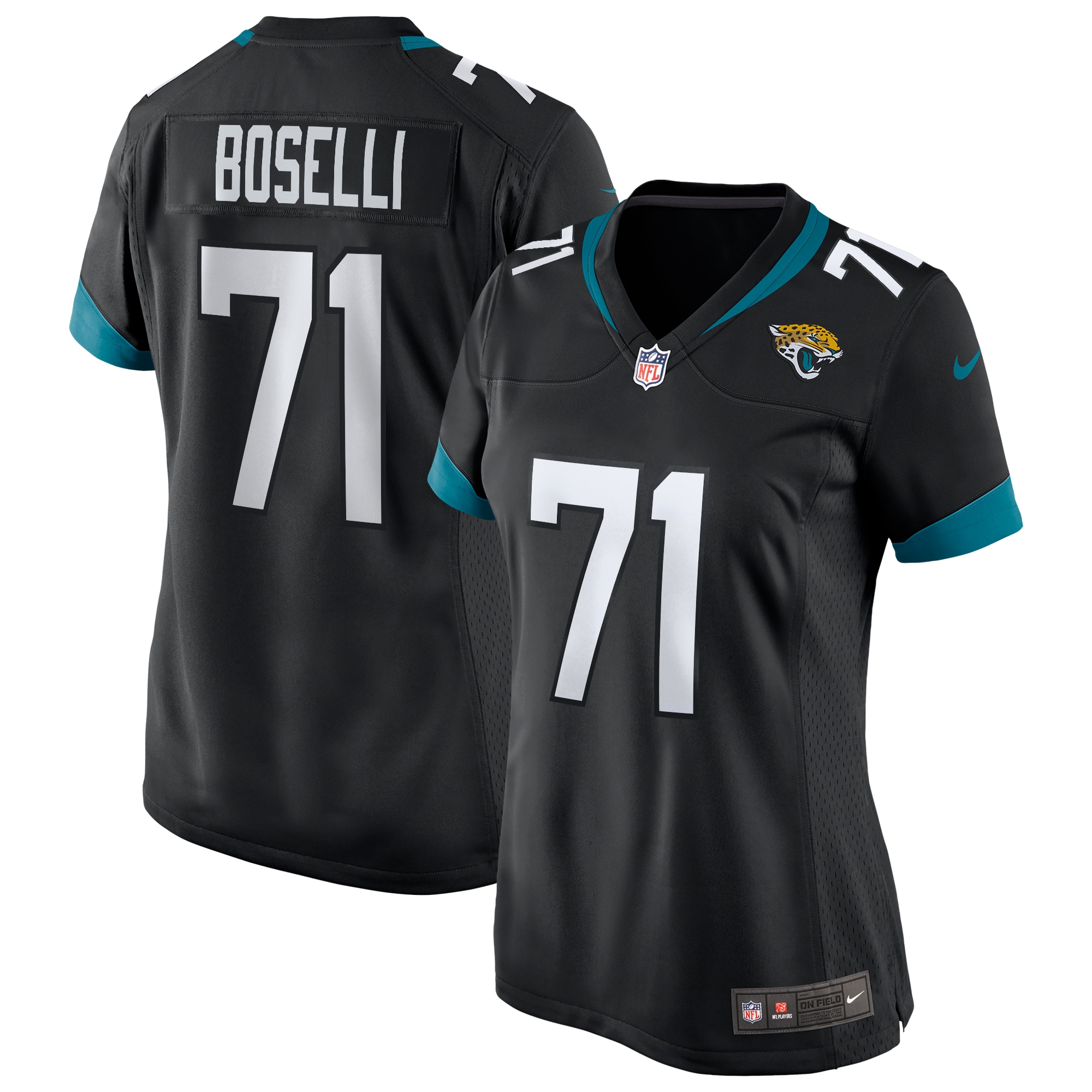 tony boselli jacksonville jaguars nike womens game retired player jersey black clowdercats eds9v.jpg