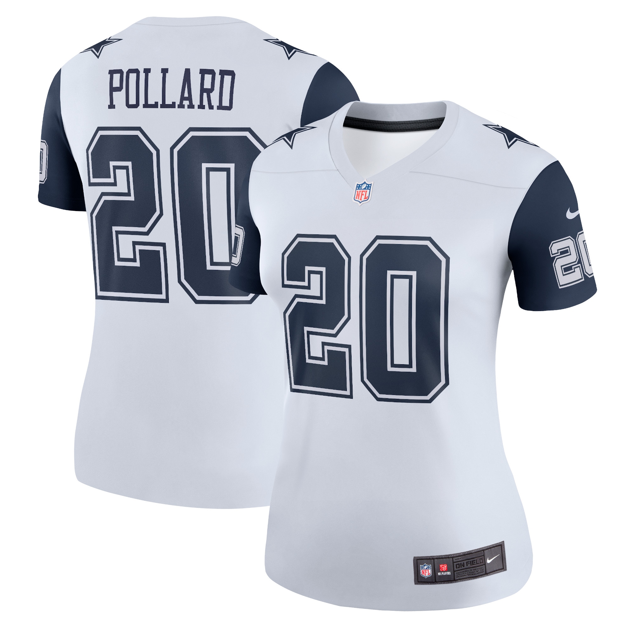 tony pollard dallas cowboys nike womens legend player performance top white clowdercats lbjsy.jpg