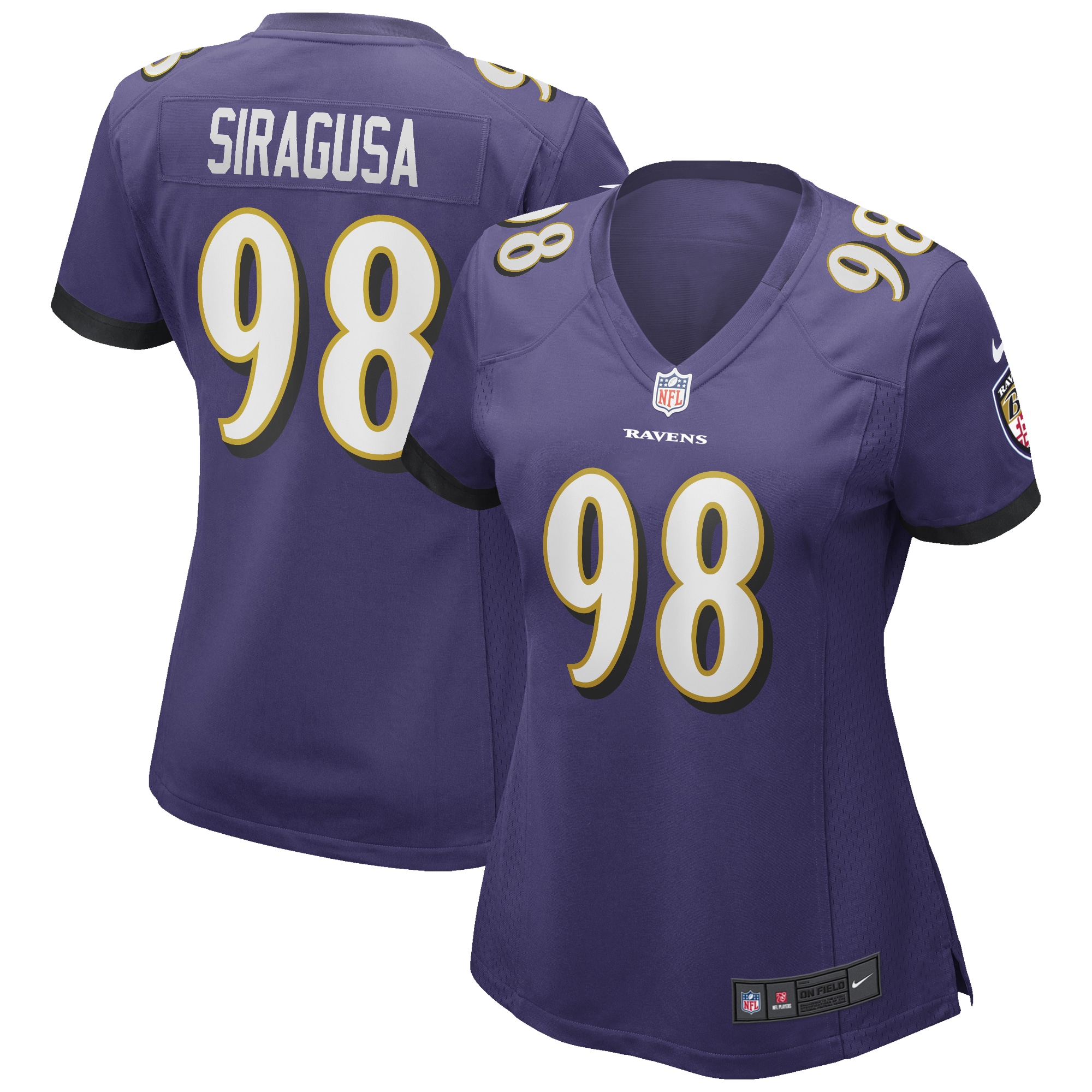 tony siragusa baltimore ravens nike womens game retired player jersey purple clowdercats bnzgm.jpg