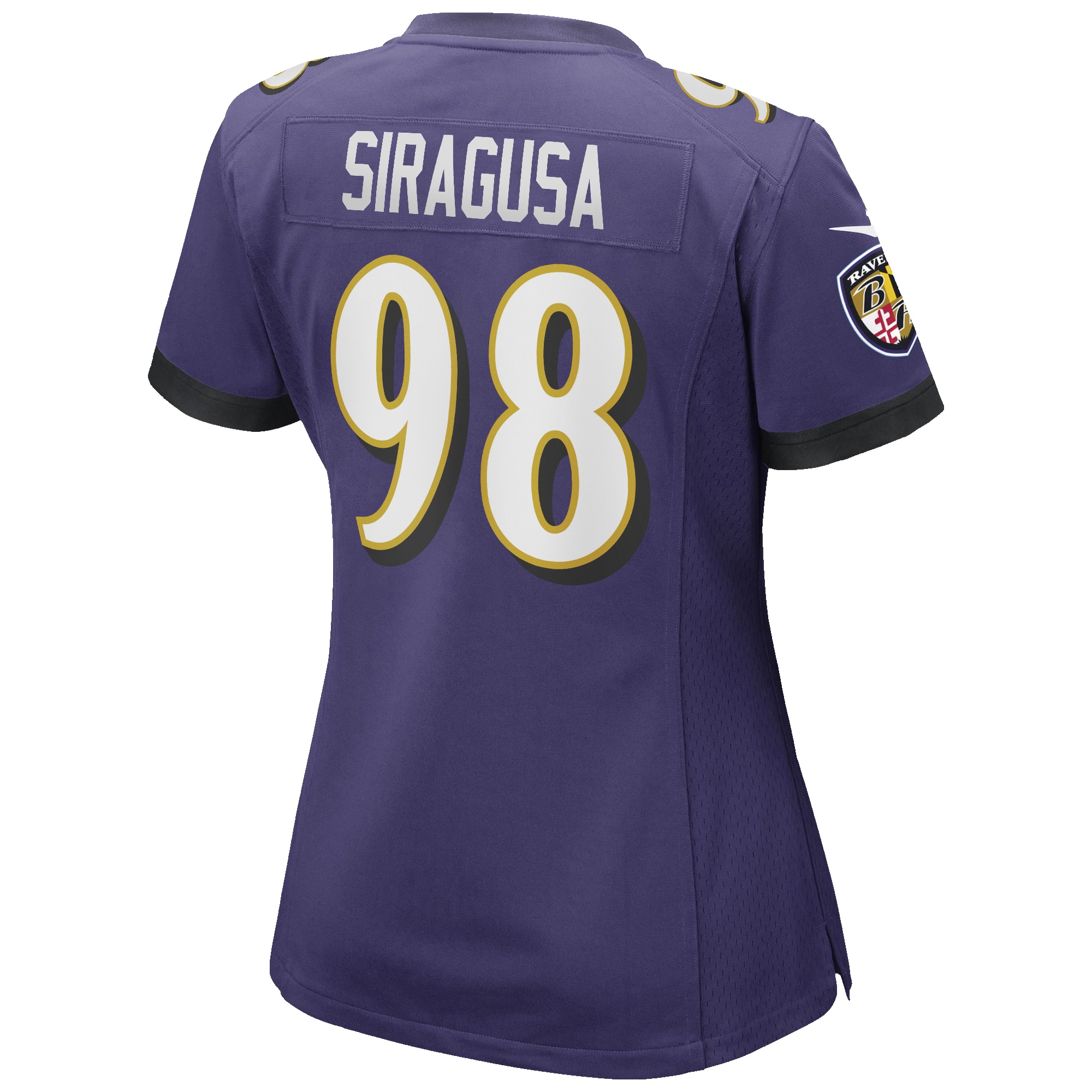 tony siragusa baltimore ravens nike womens game retired player jersey purple clowdercats kixy8.jpg