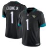 travis etienne jacksonville jaguars nike vapor fuse limited jersey black clowdercats psfzk.jpg