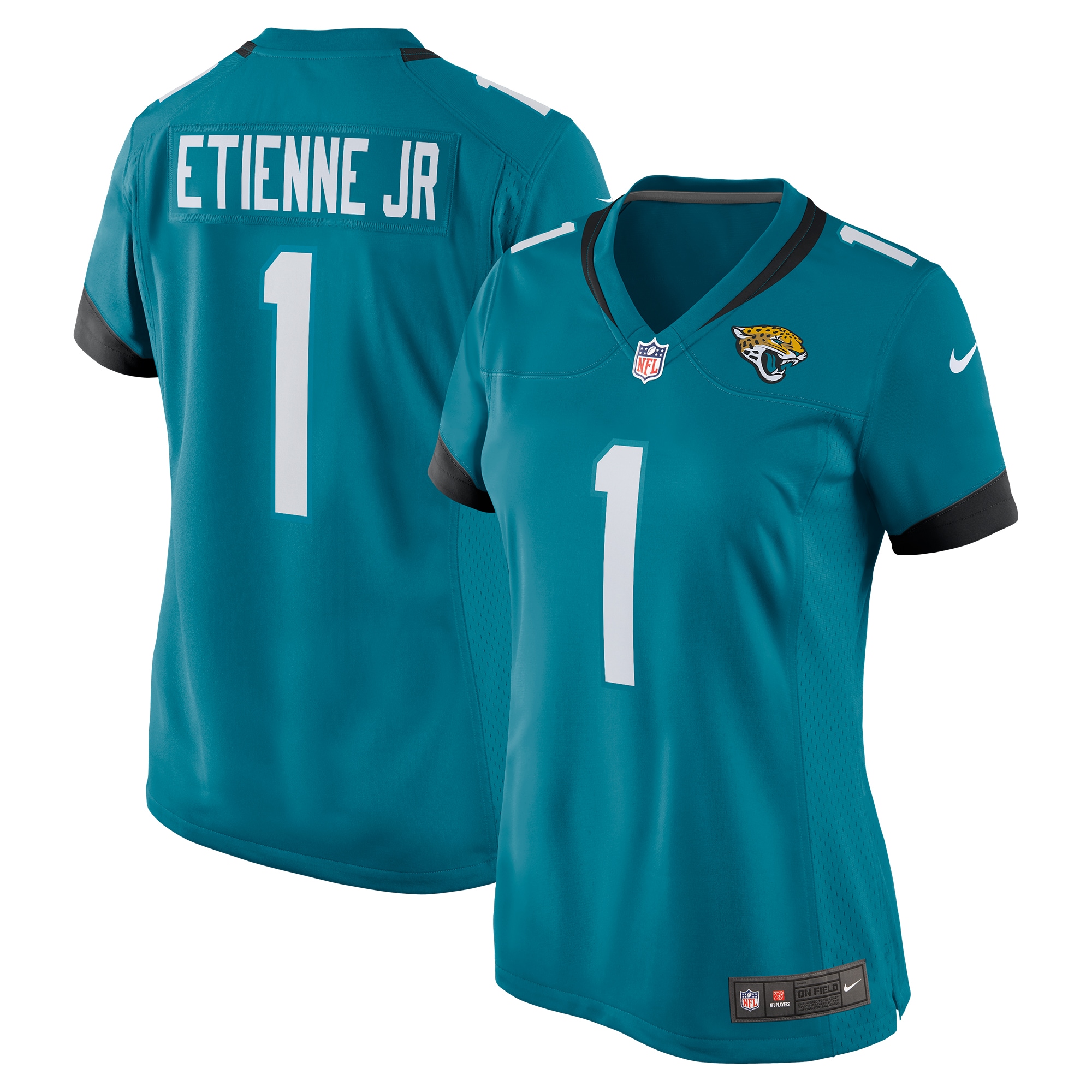travis etienne jacksonville jaguars nike womens game jersey teal clowdercats iaefu.jpg