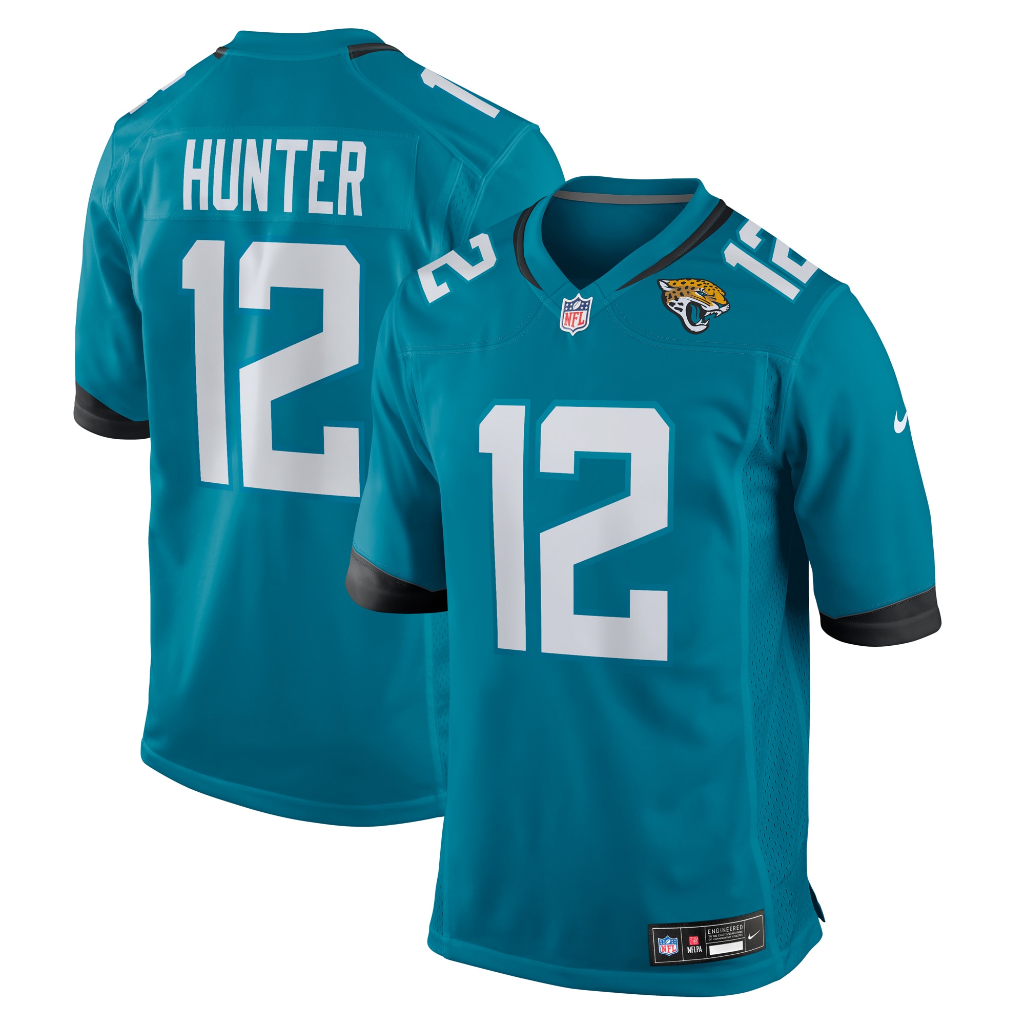 travis hunter jacksonville jaguars nike 2025 nfl draft first round pick game jersey teal clowdercats ytyu9.jpg