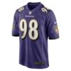 travis jones baltimore ravens nike player game jersey purple clowdercats khah4.jpg