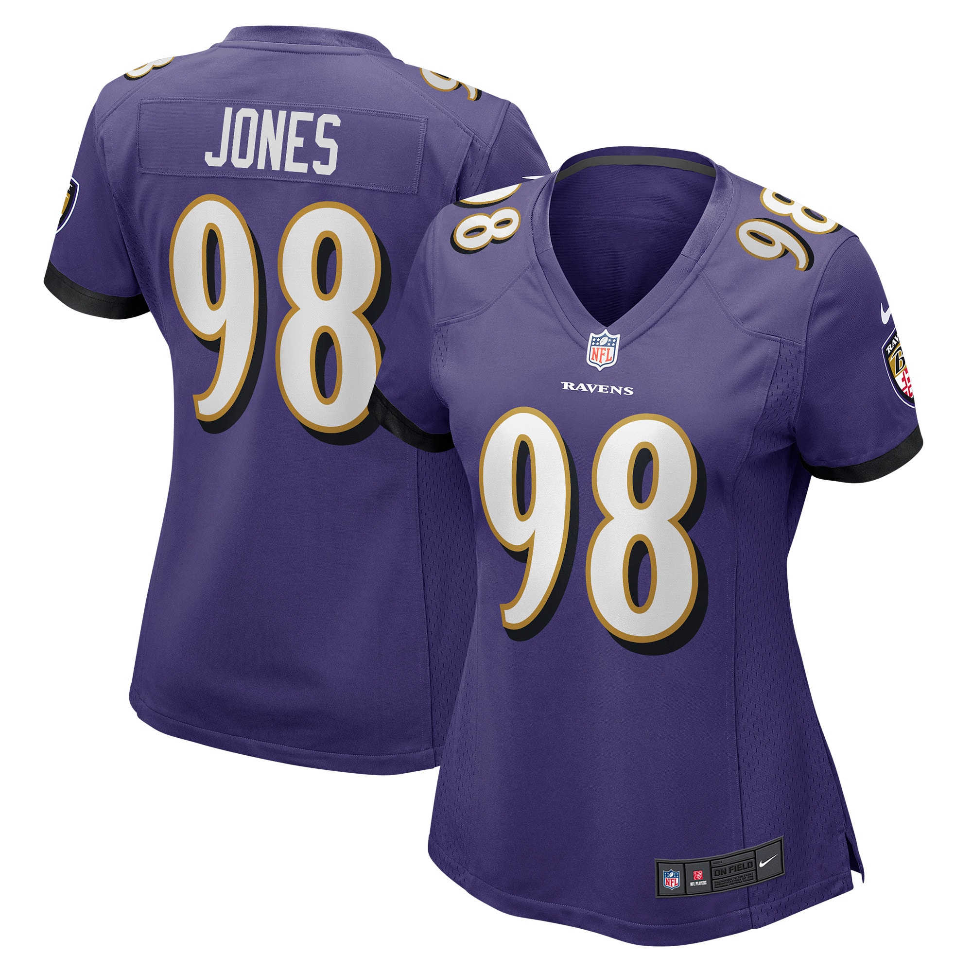travis jones baltimore ravens nike womens player game jersey purple clowdercats vkbzz.jpg