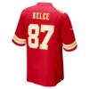 travis kelce kansas city chiefs nike super bowl lix game jersey red clowdercats ivopi.jpg