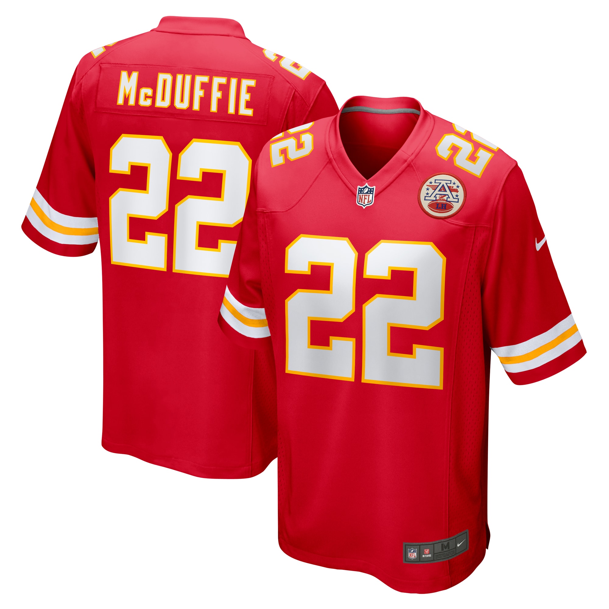 trent mcduffie kansas city chiefs nike game jersey red clowdercats f8nnj.jpg