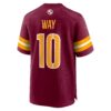 tress way washington commanders nike game jersey burgundy clowdercats movlo.jpg
