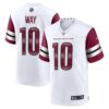 tress way washington commanders nike game jersey white clowdercats awscx.jpg