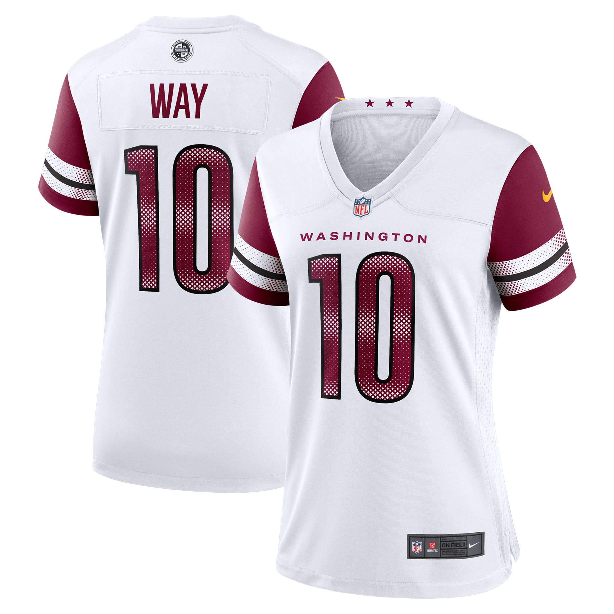 tress way washington commanders nike womens game jersey white clowdercats ksuqy.jpg