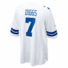 trevon diggs dallas cowboys nike game jersey white clowdercats pig4o.jpg