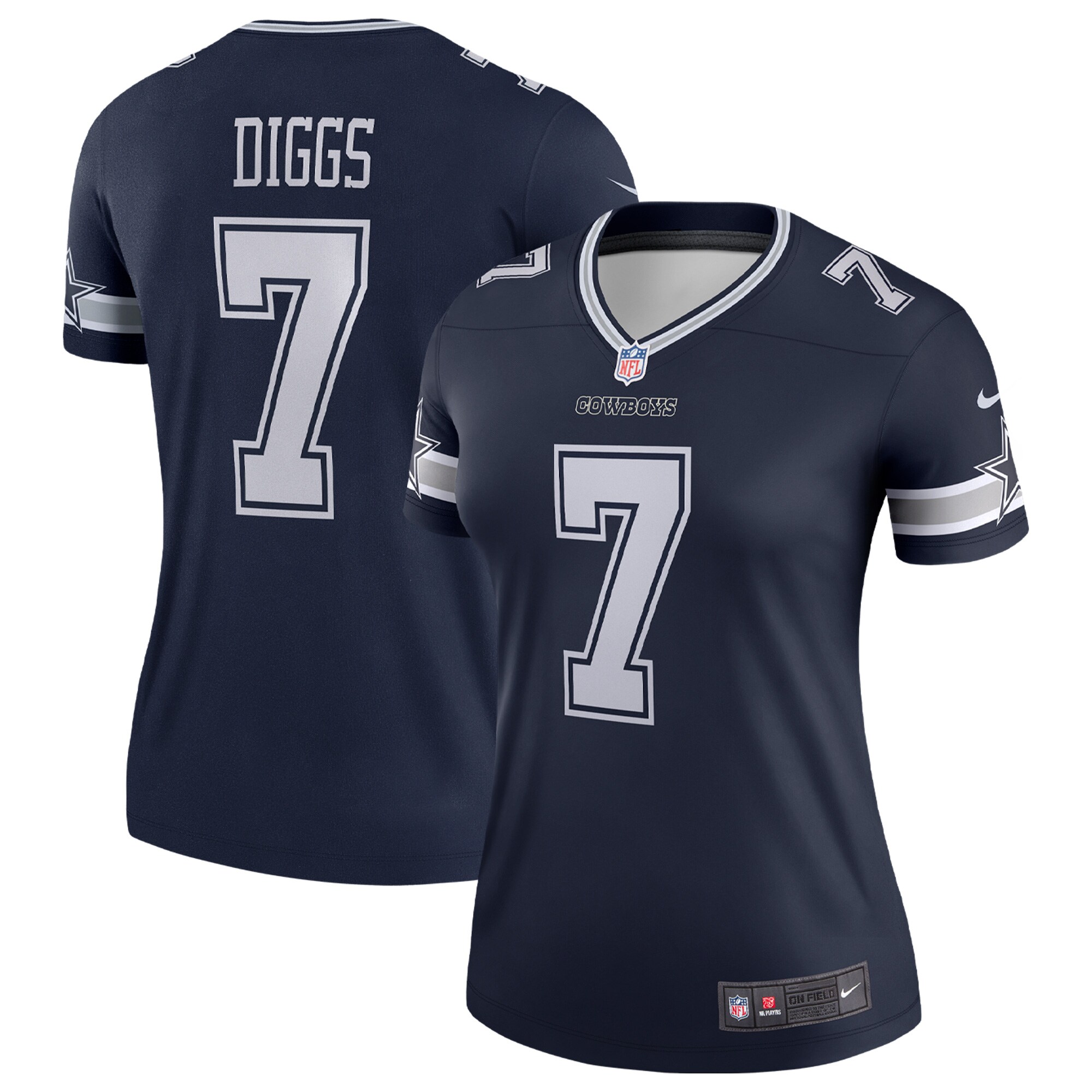 trevon diggs dallas cowboys nike womens legend player performance top navy clowdercats hro3e.jpg