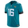 trevor lawrence jacksonville jaguars nike vapor fuse limited jersey teal clowdercats r16dc.jpg