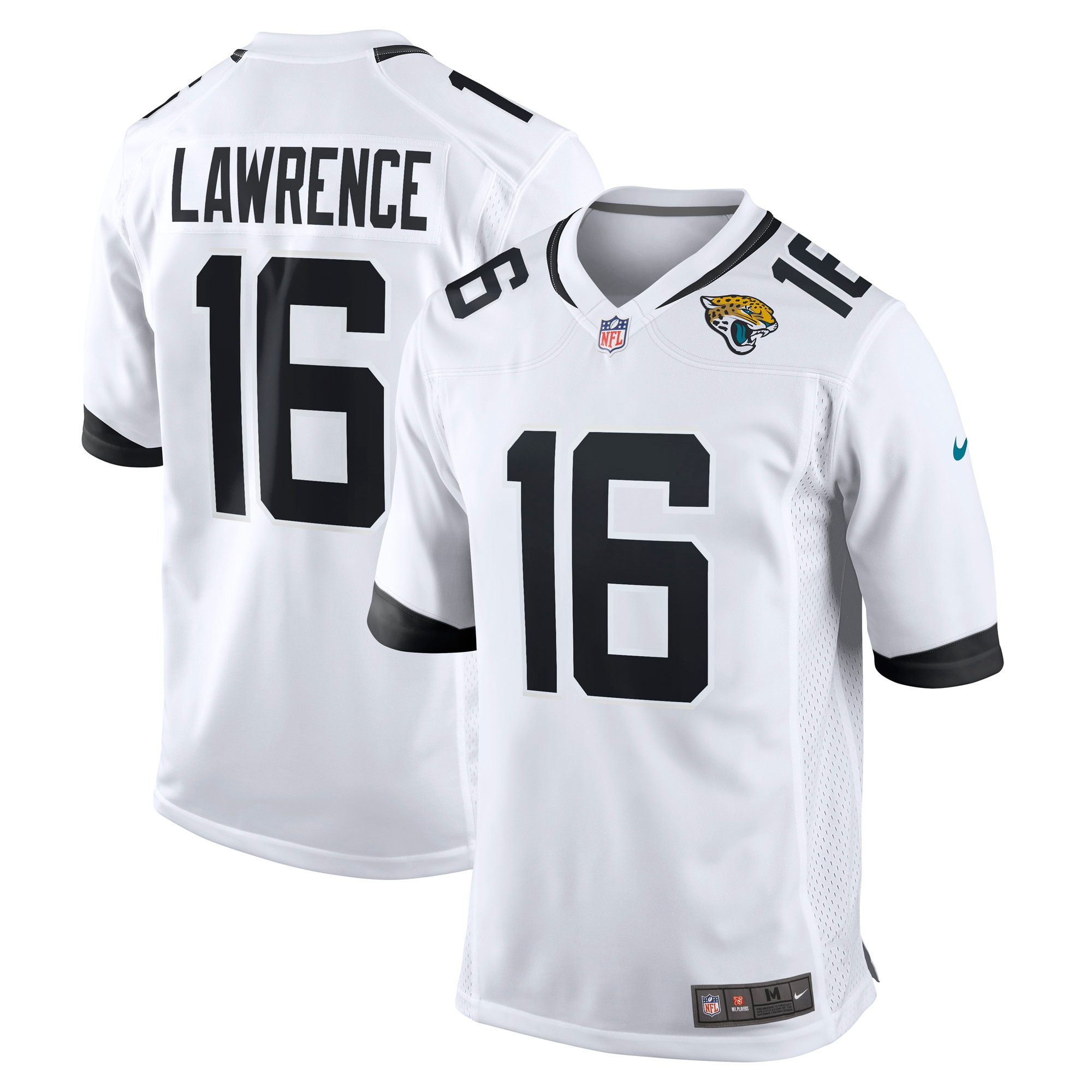 trevor lawrence jacksonville jaguars nike white game jersey white clowdercats zr5xu.jpg