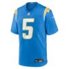 trey lance los angeles chargers nike team game jersey powder blue clowdercats jmwcg.jpg