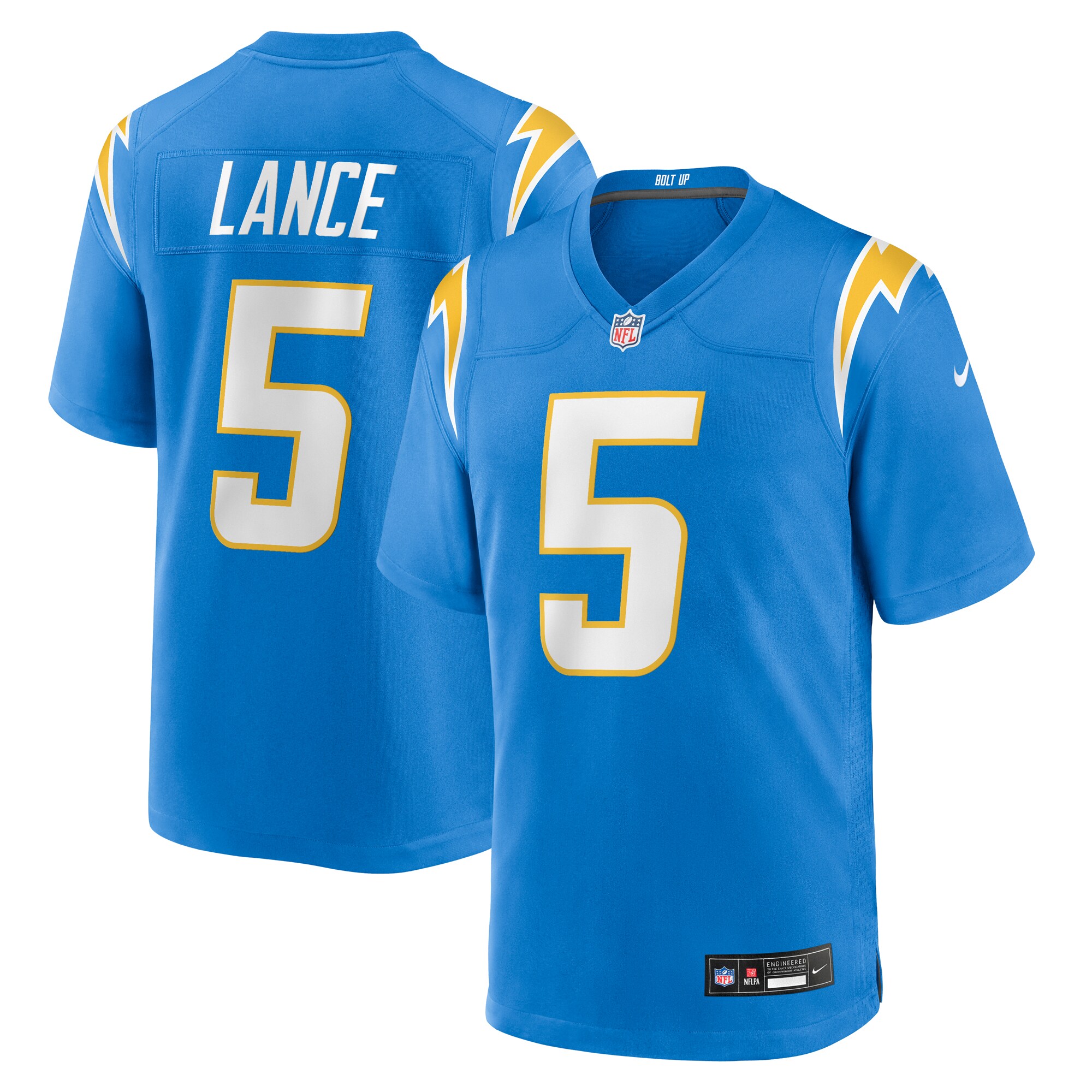 trey lance los angeles chargers nike team game jersey powder blue clowdercats ntqqz.jpg