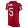 trey lance san francisco 49ers nike vapor elite jersey scarlet clowdercats ieprz.jpg