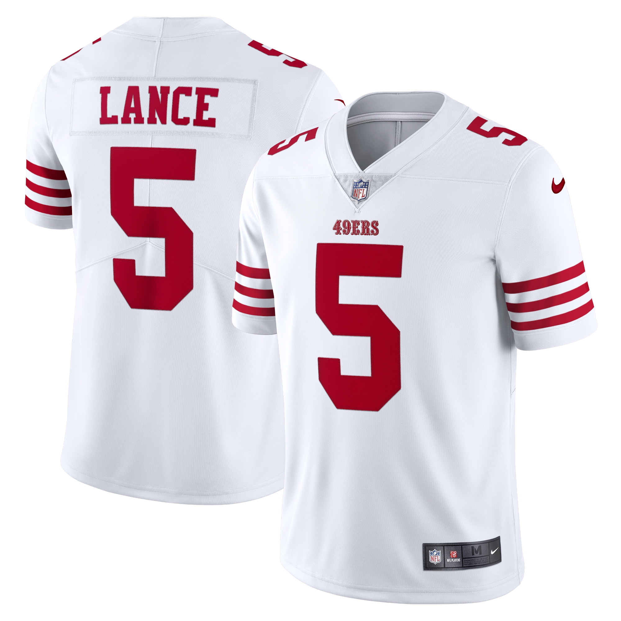 trey lance san francisco 49ers nike vapor limited jersey white clowdercats 9qslp.jpg