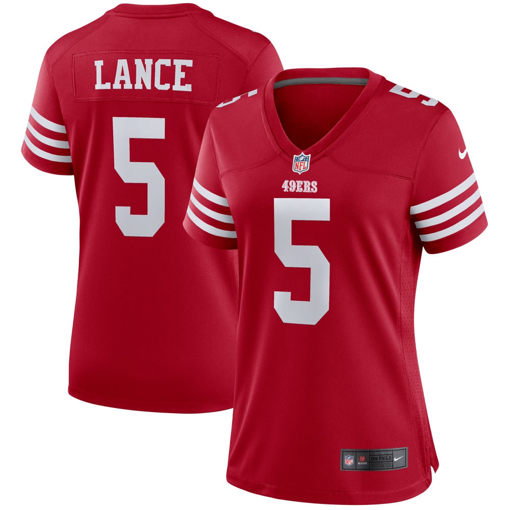 trey lance san francisco 49ers nike womens player jersey scarlet clowdercats oez37.jpg