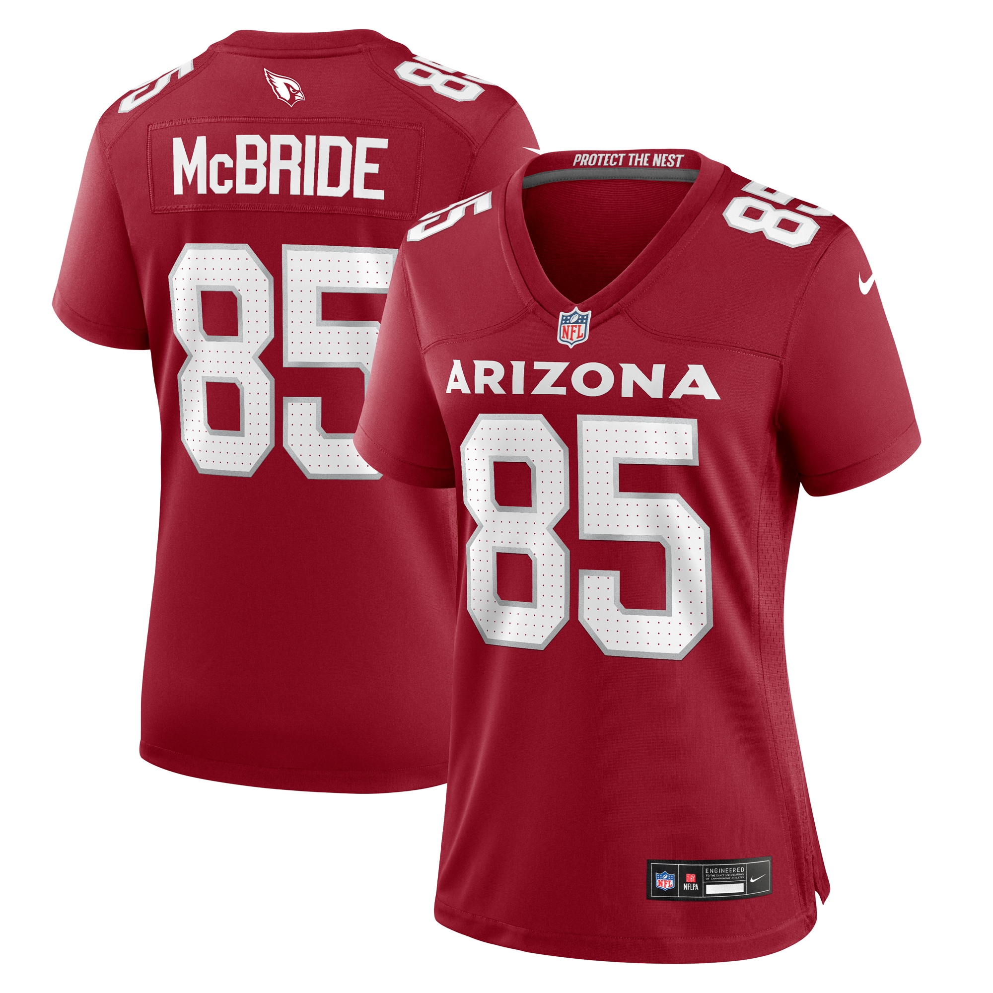 trey mcbride arizona cardinals nike womens game jersey cardinal clowdercats r98ls.jpg