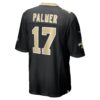 trey palmer new orleans saints nike team game jersey black clowdercats nohrr.jpg