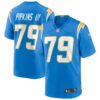 trey pipkins iii los angeles chargers nike game jersey powder blue clowdercats bicgt.jpg