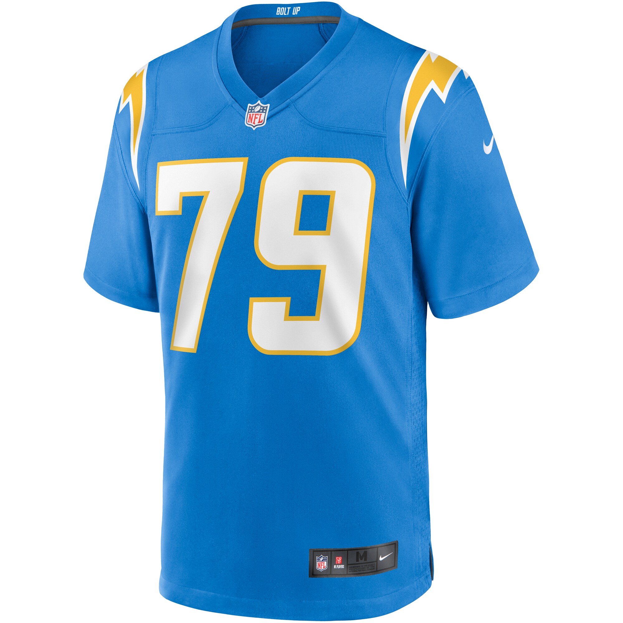 trey pipkins iii los angeles chargers nike game jersey powder blue clowdercats kbsgo.jpg