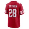 trey sermon san francisco 49ers nike player game jersey scarlet clowdercats ns6x4.jpg