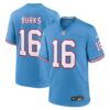 treylon burks tennessee titans nike oilers throwback alternate game player jersey light blue clowdercats k7snv.jpg