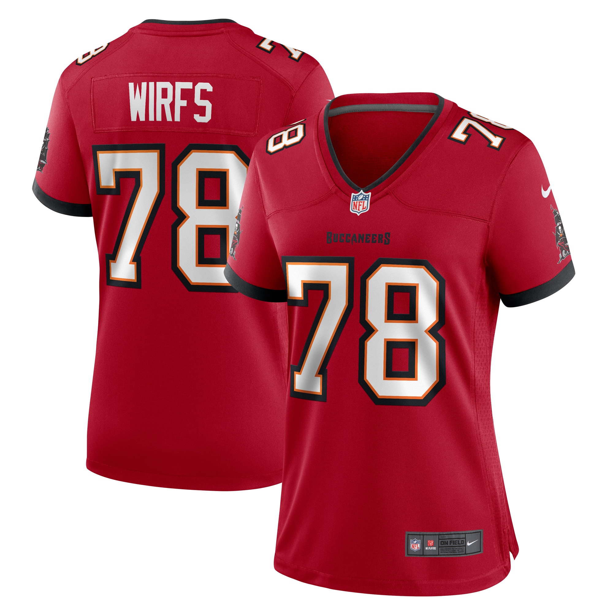 tristan wirfs tampa bay buccaneers nike womens team game jersey red clowdercats hz8nb.jpg