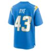 troy dye los angeles chargers nike game jersey powder blue clowdercats kxppj.jpg