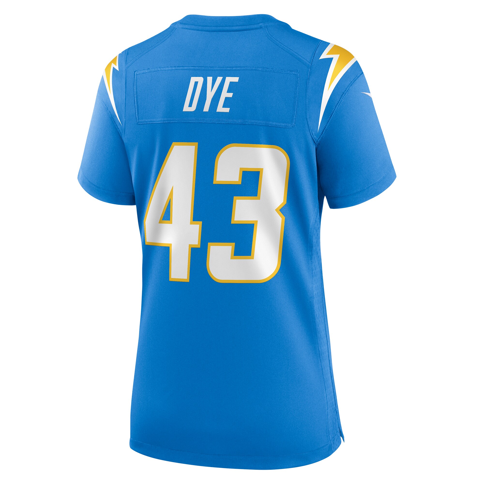 troy dye los angeles chargers nike womens game jersey powder blue clowdercats zejh7.jpg