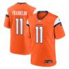 troy franklin denver broncos nike team game jersey orange clowdercats yao6r.jpg
