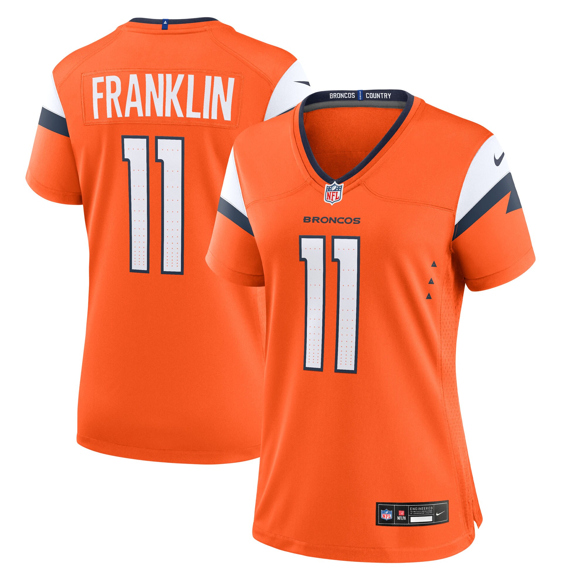 troy franklin denver broncos nike womens team game jersey orange clowdercats u3un6.jpg