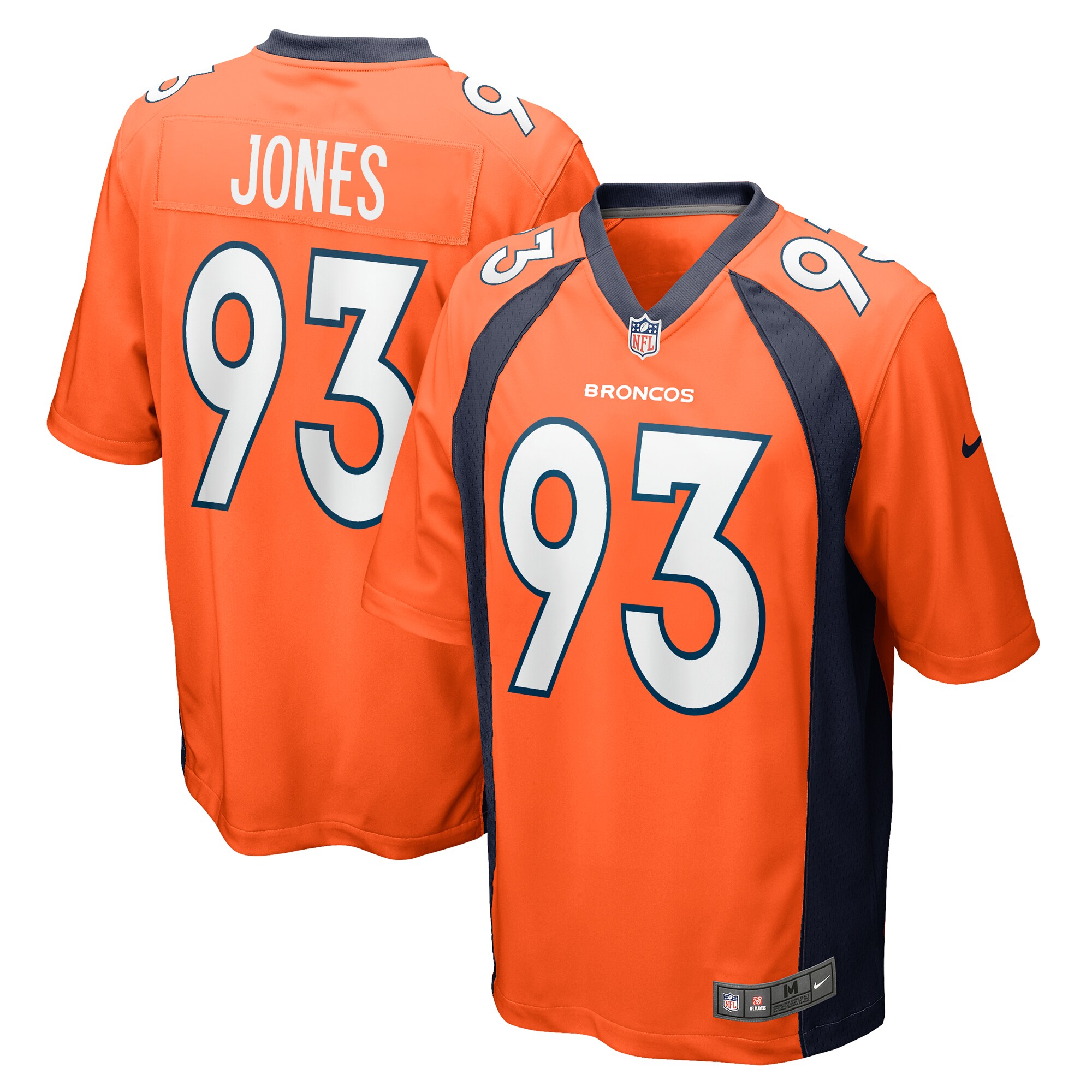 troy jones denver broncos nike game jersey orange clowdercats cp7b7.jpg