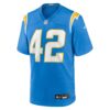 tucker fisk los angeles chargers nike team game jersey powder blue clowdercats u7zq2.jpg