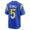 tutu atwell los angeles rams nike home game jersey royal clowdercats dmold.jpg