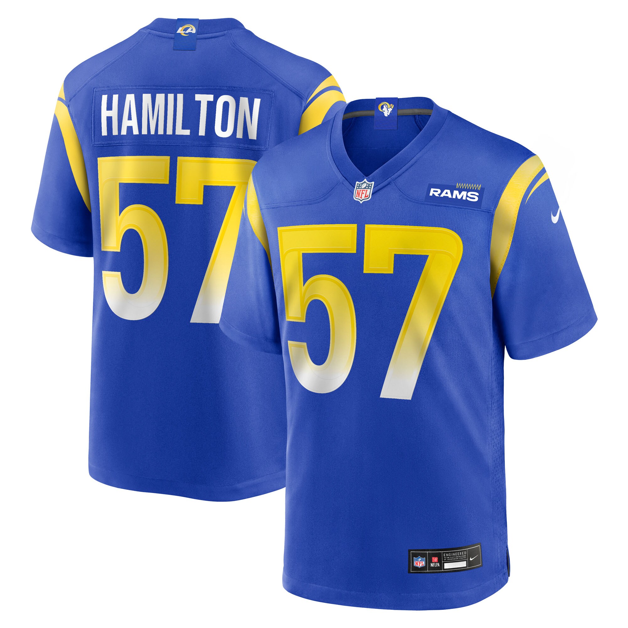 ty hamilton los angeles rams nike team game jersey royal clowdercats end88.jpg