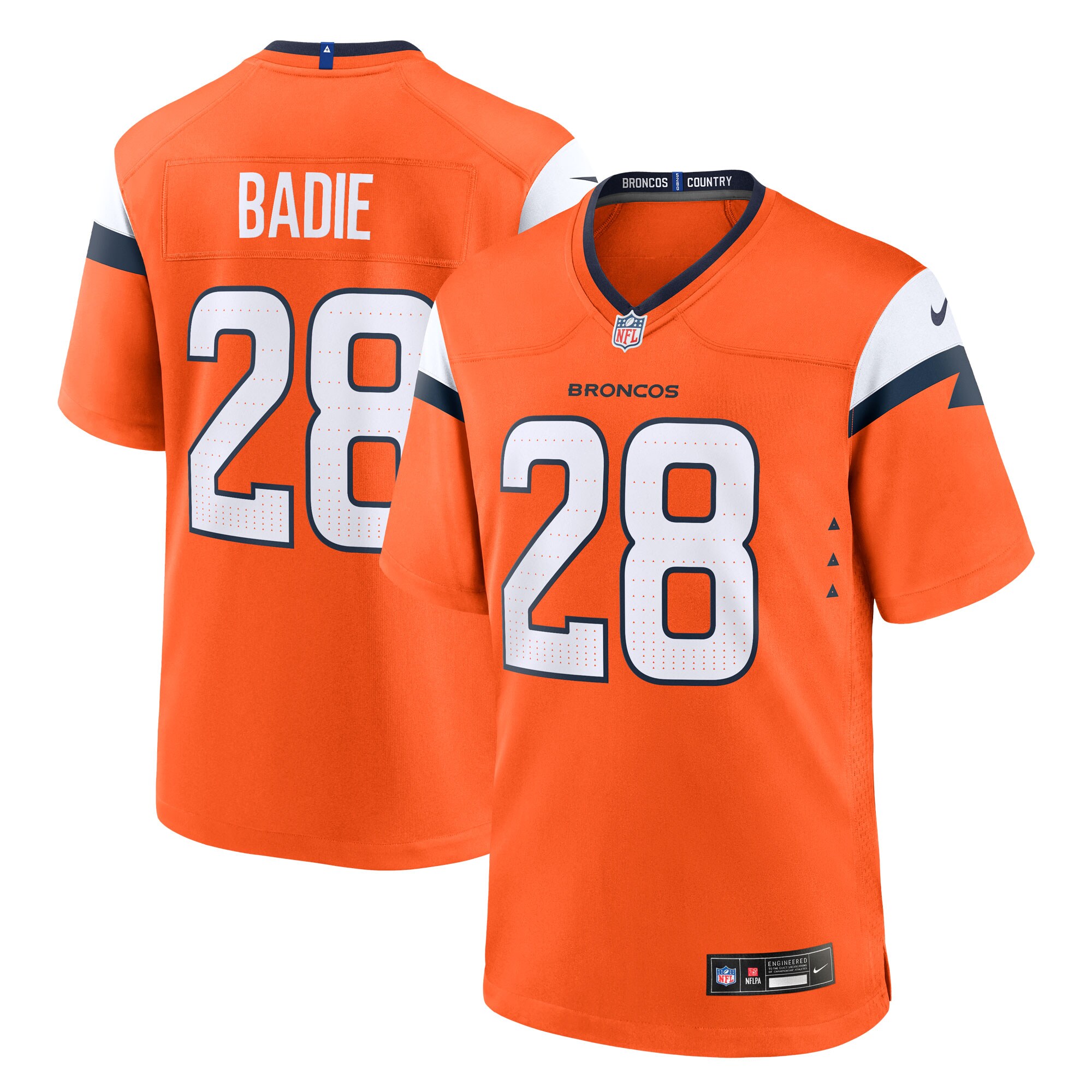 tyler badie denver broncos nike team game jersey orange clowdercats dyebk.jpg
