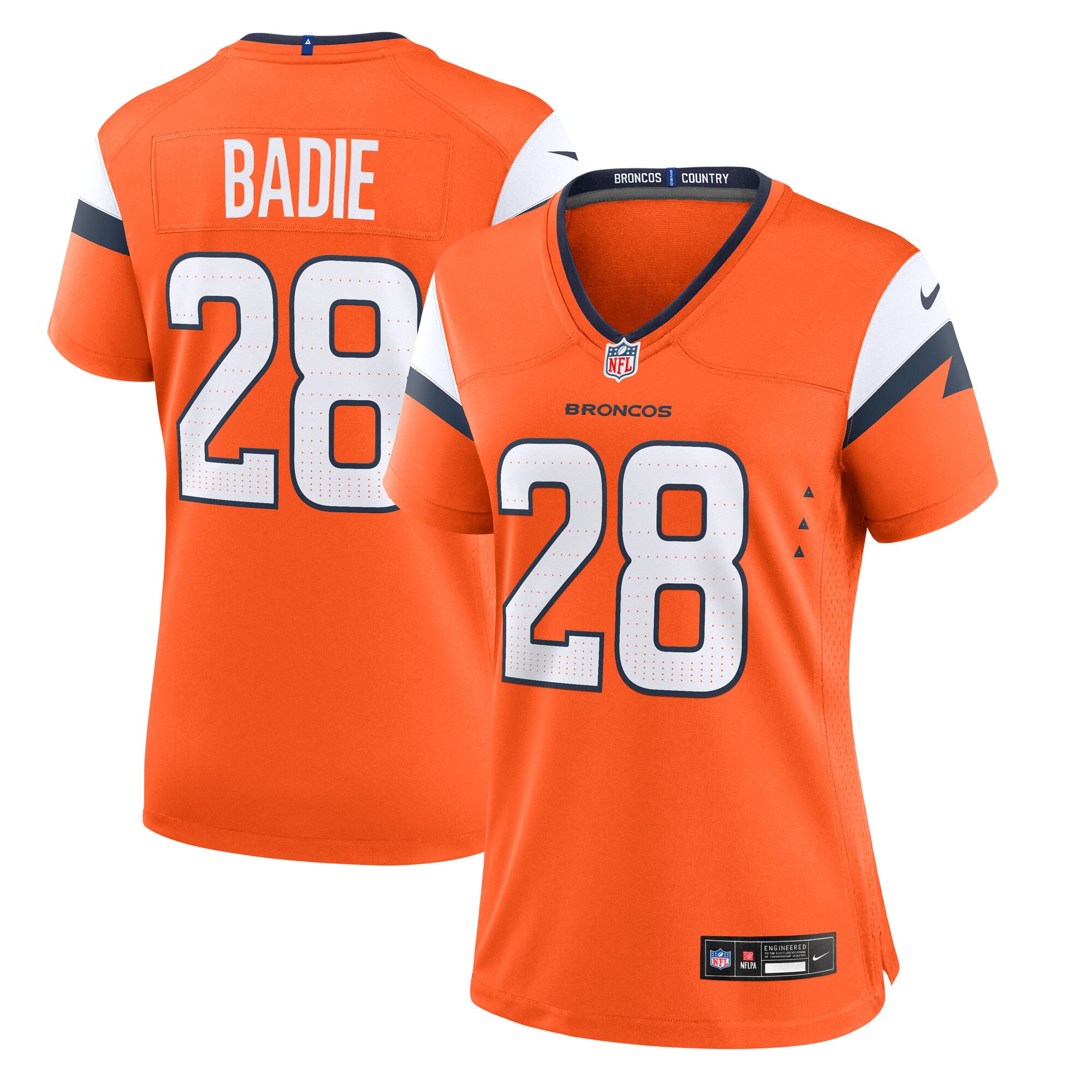 tyler badie denver broncos nike womens team game jersey orange clowdercats 6ummh.jpg