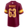 tyler biadasz washington commanders nike game jersey burgundy clowdercats oj5n5.jpg