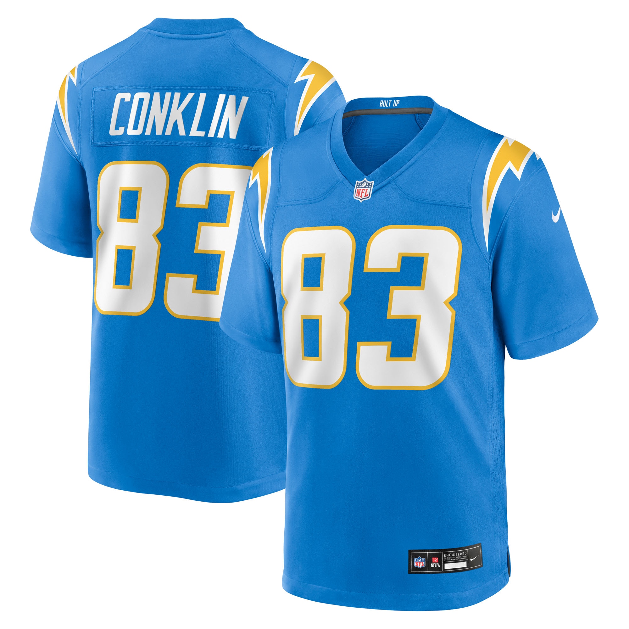 tyler conklin los angeles chargers nike team game jersey powder blue clowdercats k83xx.jpg