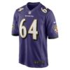 tyler linderbaum baltimore ravens nike player game jersey purple clowdercats huiln.jpg