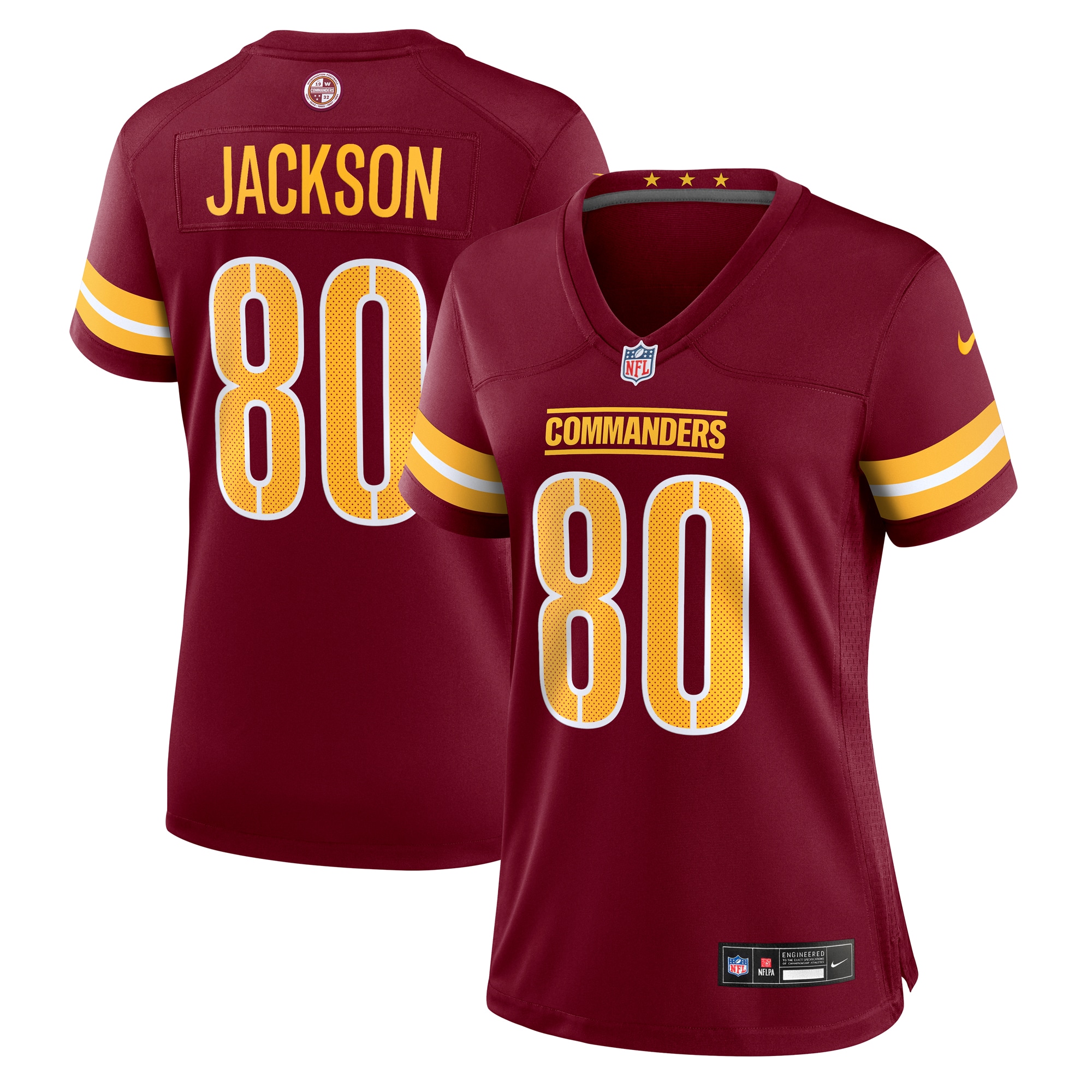 tyree jackson washington commanders nike womens team game jersey burgundy clowdercats bf3he.jpg