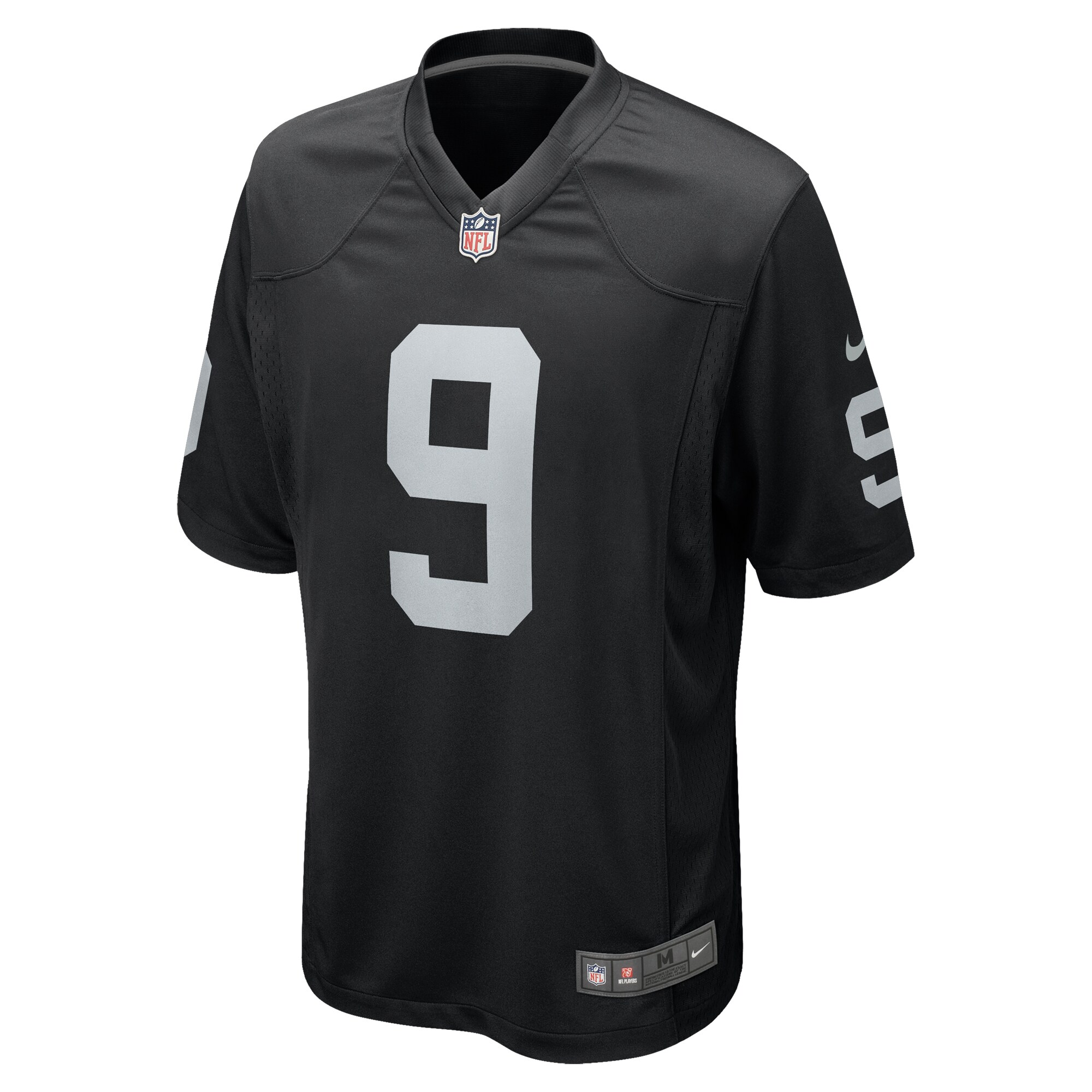 tyree wilson las vegas raiders nike game jersey black clowdercats fpkcy.jpg