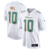 tyreek hill miami dolphins nike fashion game jersey white clowdercats hthnh.jpg