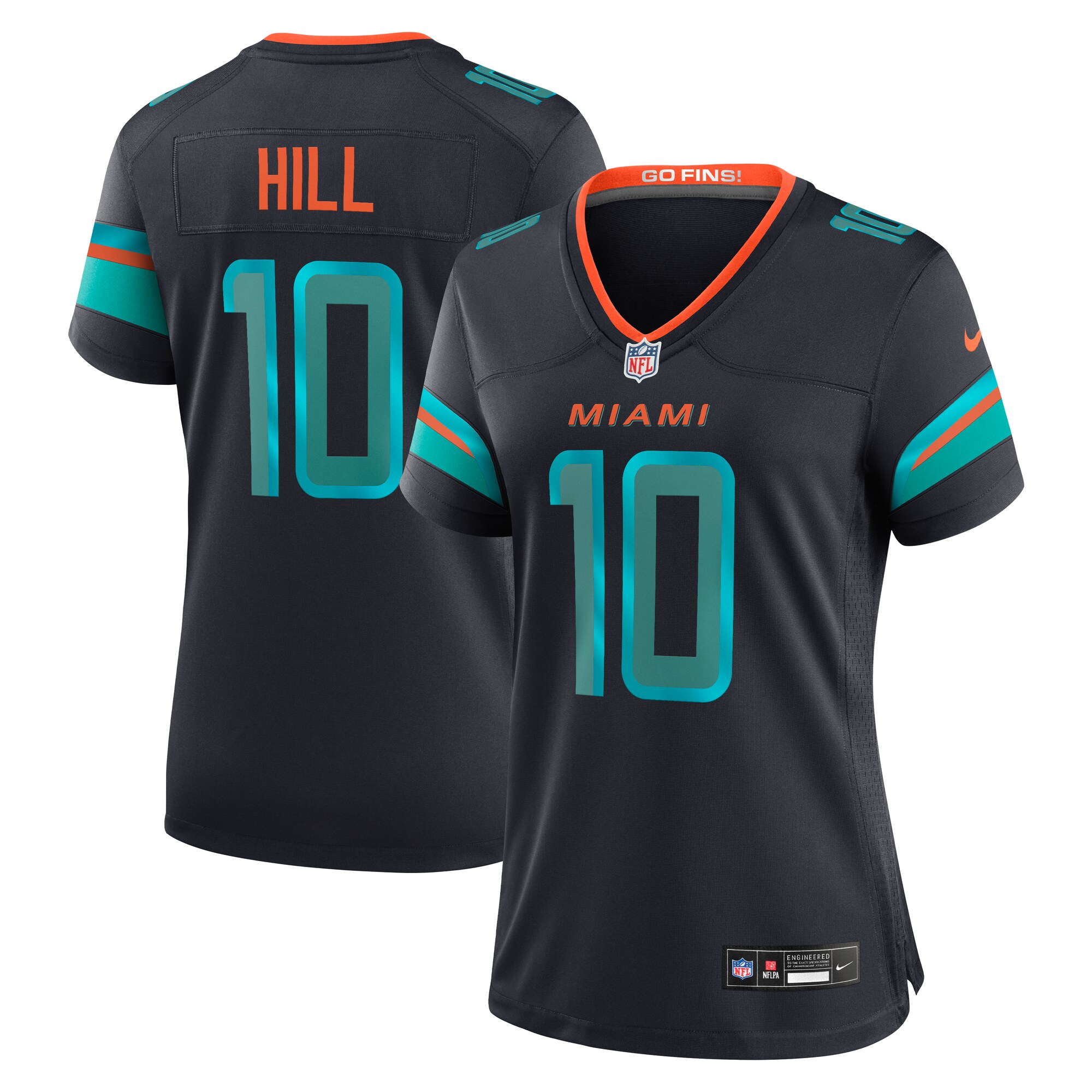 tyreek hill miami dolphins nike womens 2025 rivalries collection game jersey pitch blue clowdercats whm23.jpg