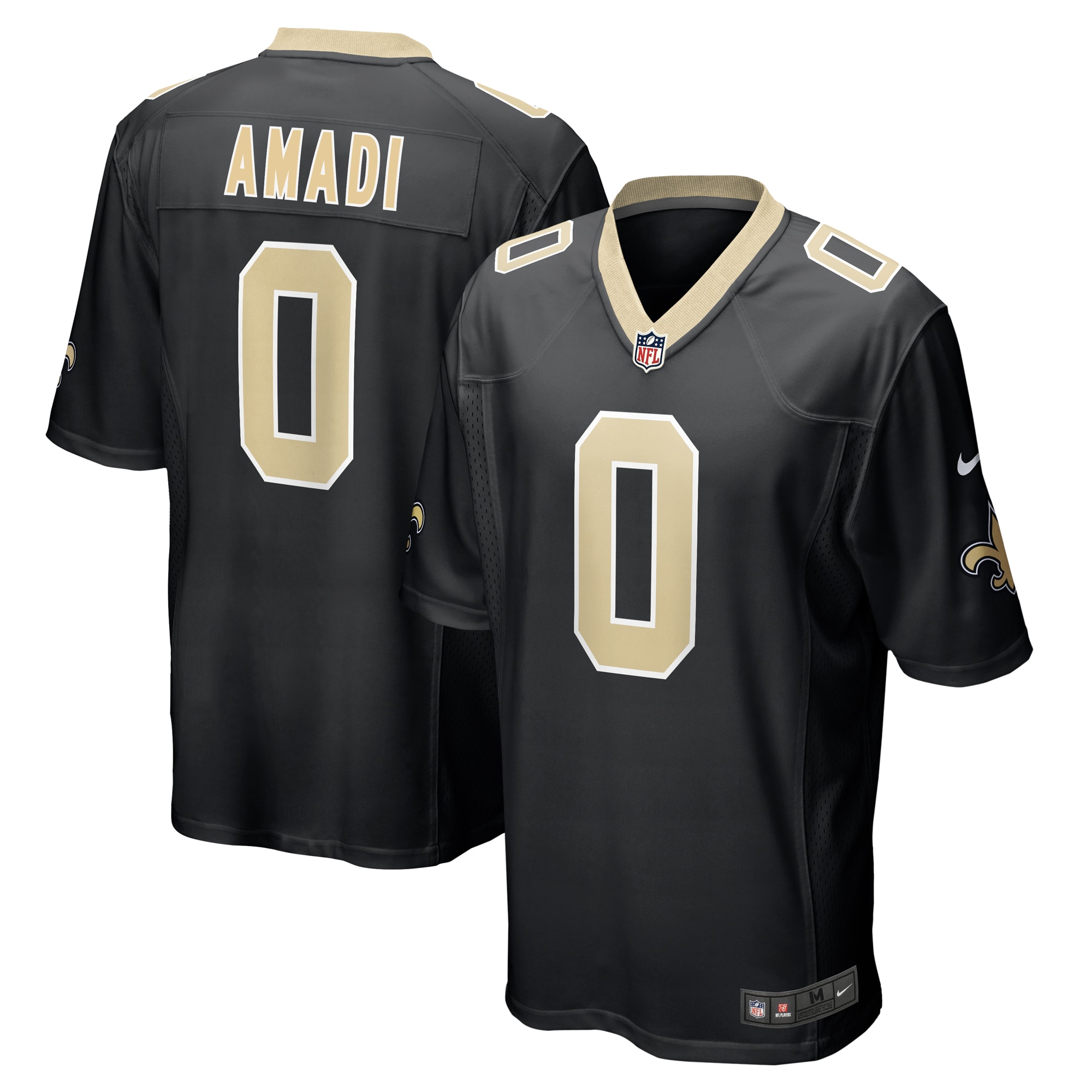 ugo amadi new orleans saints nike team game jersey black clowdercats ntvok.jpg