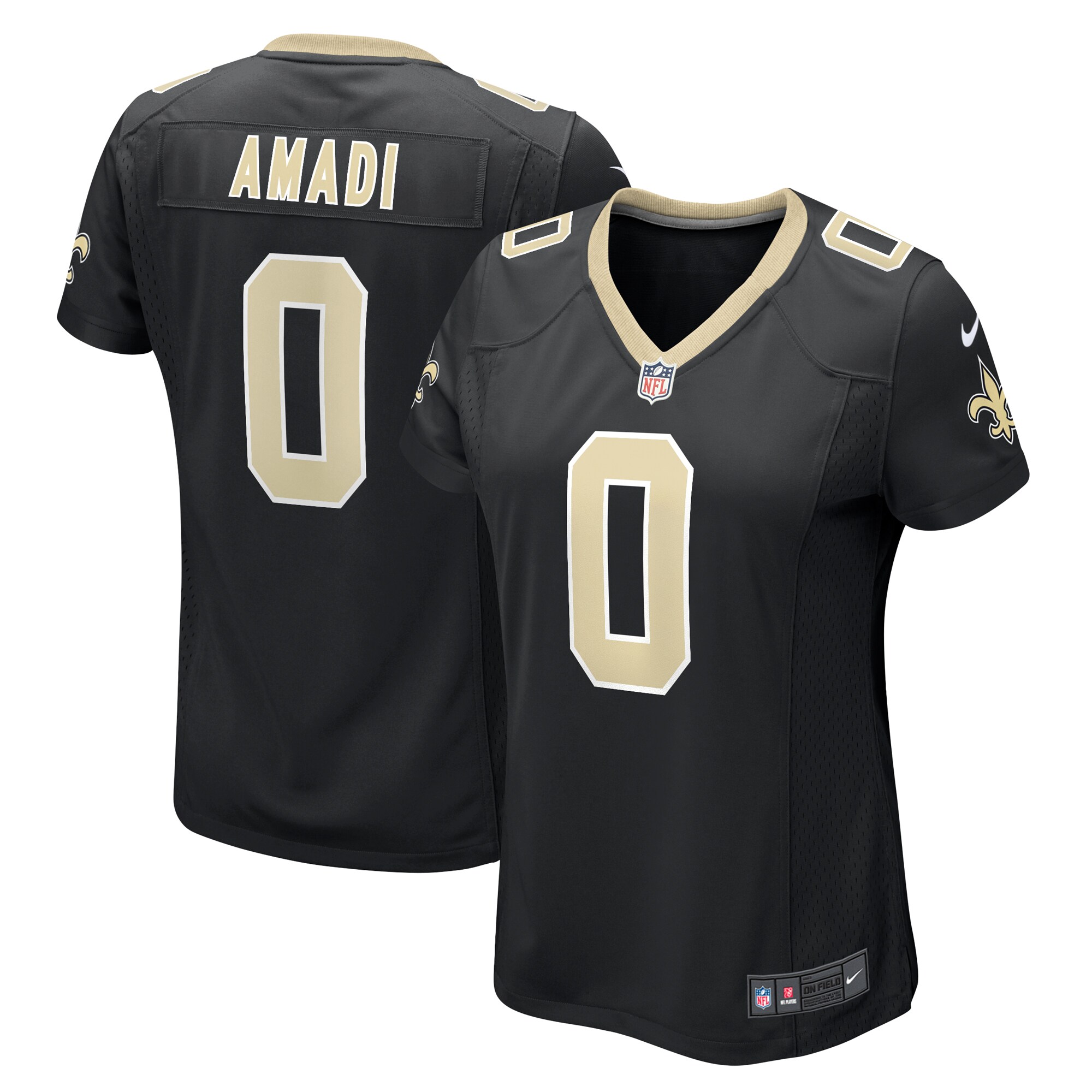ugo amadi new orleans saints nike womens team game jersey black clowdercats 4coo1.jpg