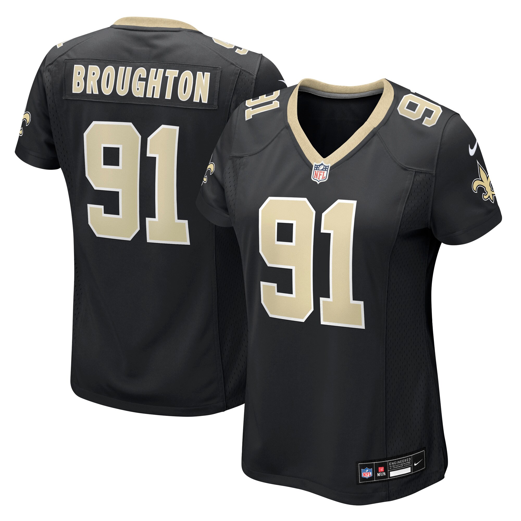 vernon broughton new orleans saints nike womens team game jersey black clowdercats yrylu.jpg